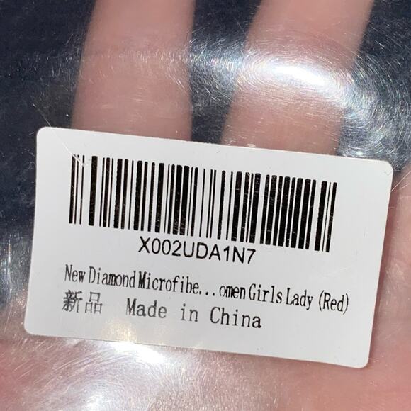 NWT Steering Wheel Cover Trimmed in Rhinestones Red or Pink - Picture 4 of 8